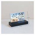 thumbnail image 6 of Multifunctional Digital Weather Station Weather Forecast Alarm Clock Indoor Outdoor Temperature ,Weather Forecast, 6 of 6