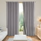 thumbnail image 1 of Cortinas opacas Joydeco de lino natural, 94 x 160 cm, color gris claro, 1 of 9
