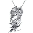thumbnail image 5 of Jewelry Trends Sterling Silver Winged Fairy Pendant on 18 Inch Box Chain Necklace Artist Amy Brown, 5 of 7