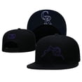 thumbnail image 3 of Colorado Rockies Gorra De Béisbol Ajustable Sombrero De Ala Plana Sombreros Deportivos Al Aire Libre, 3 of 3