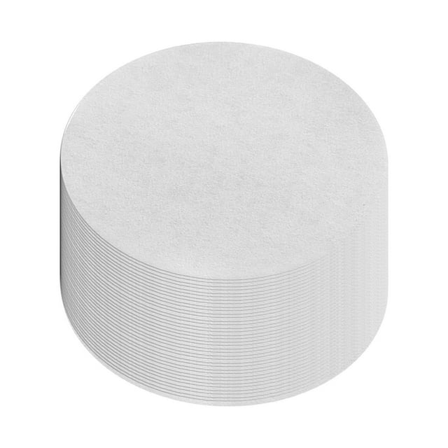 yuksok 100 Pcs Round Coffee Papere Professional Replacement Coffee Strainer Cone 53mm