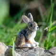 thumbnail image 3 of Rabbit - Jackrabbit "Bounder" - miniature porcelain figurine, 3 of 3