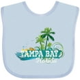 thumbnail image 3 of Inktastic Tampa Bay Florida Beach Trip Boys or Girls Baby Bib, 3 of 4