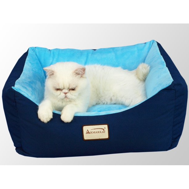 Armarkat Pet Cat Bed, Blue