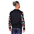 thumbnail image 3 of Socal Look Women's Ugly Christmas Sweater, Long Sleeve Crew Neck Acrylic Holiday Pullover, XL, 3 of 8