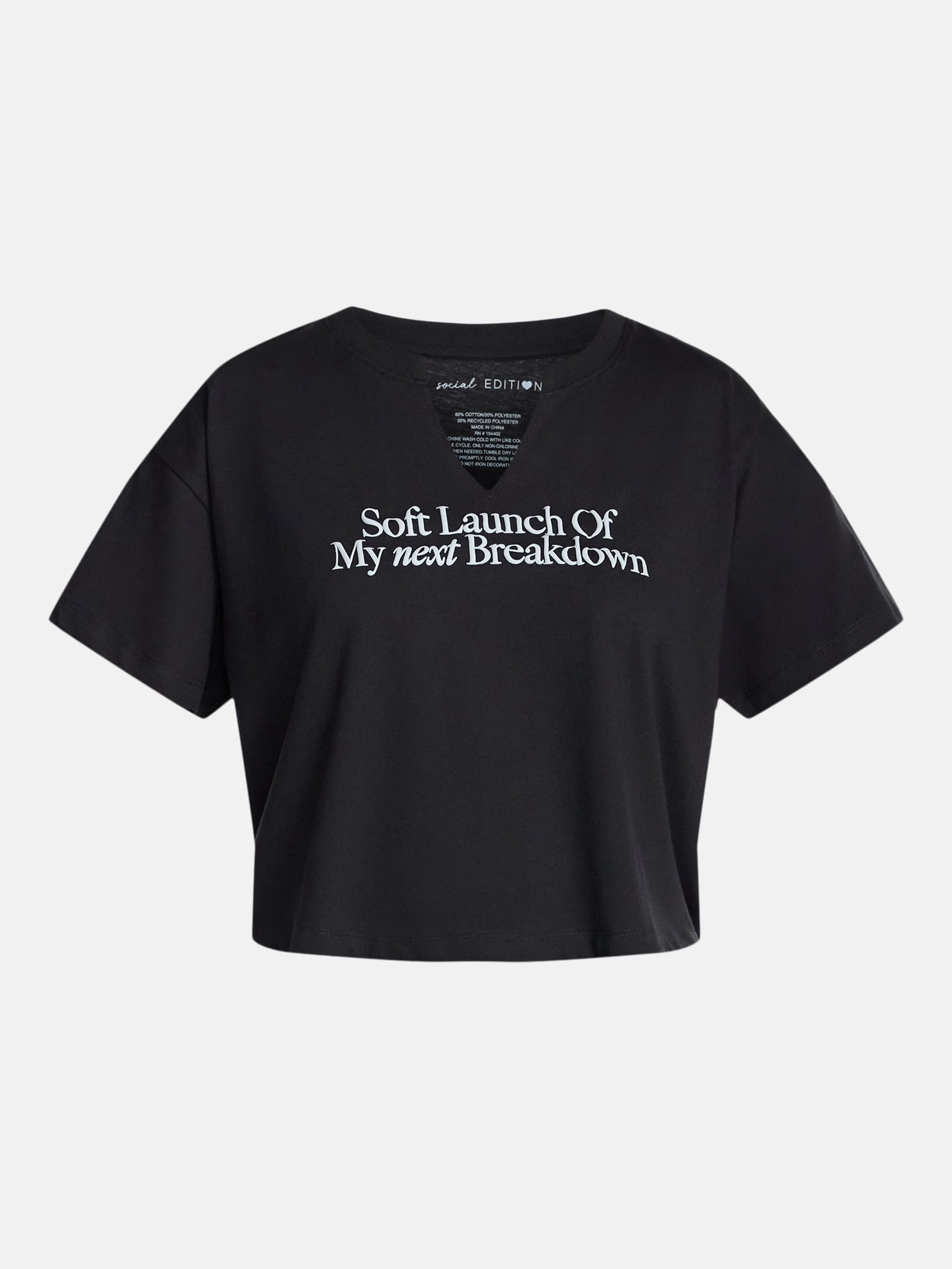 Soft Launch Women's Graphic Tee with Short Sleeves, Sizes XXS-XXL