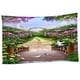 thumbnail image 5 of Tapiz de jardín para colgar en la pared, camino de flores, tapiz de pared, arte decorativo de pared 150x130cm, 5 of 9