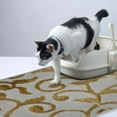 thumbnail image 2 of SussexHome Pets Cat and Dog Litter Mat for Litter Box - Washable Soft Cat and Dog Feeding Mat - Paws-Kind Slip Resistant Place Mat - 2' x 3', 2 of 6