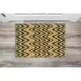 thumbnail image 2 of Linon Trio Mouszi Tapis en Polyester Tufté à la Main 1 Pieds10"x2'10 Pouces en Brun Sable, 2 of 6