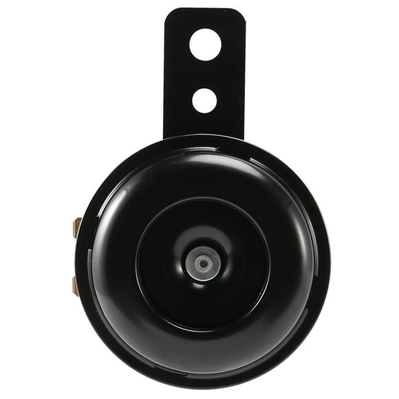 Bocina EléCtrica de Montaje Negro 6 V para VehíCulo, Motocicleta, CamióN, VehíCulo