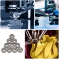 thumbnail image 5 of TOYMYTOY 10Pcs 5mm Ball Bearing Silver Groove Radial Single 3D Printer Micro Bearing, 5 of 6