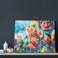 thumbnail image 3 of Lsque Surreal Seafood Extravaganza Print Wall Art – Decorative Picture for Living Room, Bedroom, and Office (Horizontal), 3 of 6