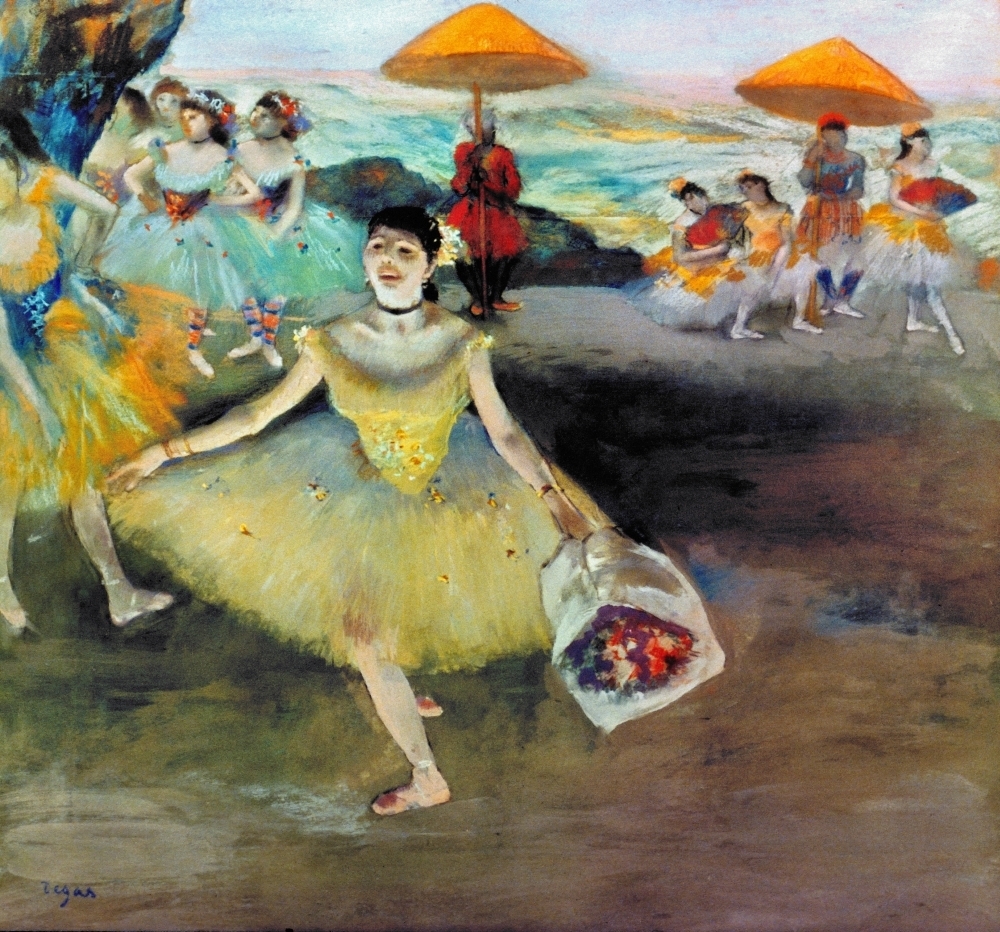 Edgar degas famous paintings image