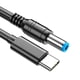 thumbnail image 3 of Cable Cargador PD2.0 3.0 PD100W Tipo-C A DC5525 para Router Inalámbrico (12V), 3 of 8