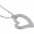 thumbnail image 2 of Everly Women's Diamond and Diamond Sterling Silver Necklace, 2 of 4