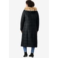 thumbnail image 2 of Roaman's Women's Plus Size Maxi Length Puffer Coat, 2 of 6