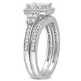 thumbnail image 3 of Everly Women's Diamond 10k White Gold Bridal Set, 3 of 8