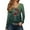 Green, variant on IWRICH Women's Christmas Red Glass Printed Tops Casual V-Neck Long Sleeve Casual T-Shirts 2025 Fall Trendy Tees Red XL