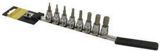 Cruztools ME38HBS Hex Bit Socket Set - Metric