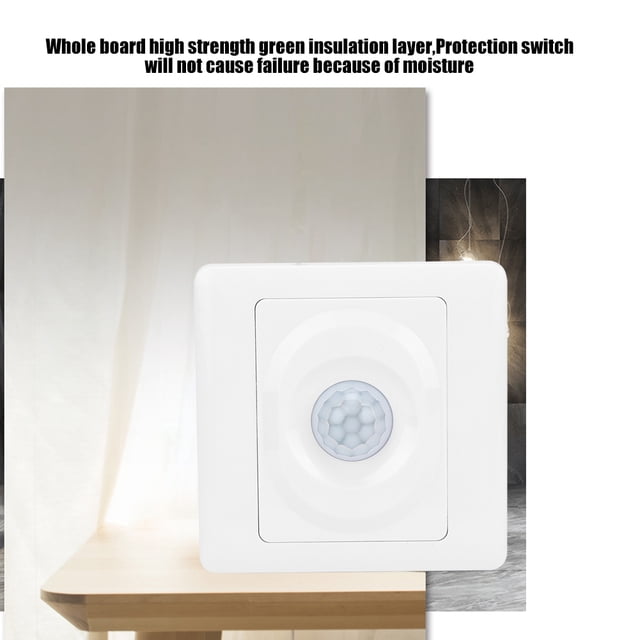 Insulation Layer Infrared Senser Switch, ABS Material PIR Motion Sensor Switch, Light Softly Cabinet For Cupboard
