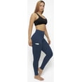 thumbnail image 2 of Leggings with Pockets Leggings for Women with Pockets, High Waisted, Extra Soft Blue Mirage XS - M, 2 of 5