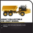thumbnail image 3 of Diecast Masters 1:125 Caterpillar 745 Articulated Truck, Elite Series Cat Truck | Scale Model Diecast Collectible Construction Trucks | Caterpillar Truck, Model 85548, 3 of 9