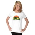thumbnail image 3 of Hike with Bigfoot Retro Hiking Legend Womens Fitted Plus Size Graphic Tee Brisco Brands 2X, 3 of 5