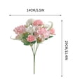 thumbnail image 4 of Fiudx Ofertas Flash Del Día Simulación De Flores Artificiales, 24 Ramos De Rosas Artificiales, Flores Artificiales Para Exteriores, Decoraciones De Macetas Colgantes Para Interiores Y Exteriores, 4 of 5