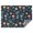 Pioneer Flower Floral-2, variant on Pioneer Flower Floral Print Pattern Rectangle Tablecloth 60"x120", Waterproof Polyester Table Cloth, Wipeable Spillproof for Dining Camping Indoor Outdoor