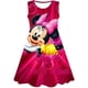 thumbnail image 1 of Disney Minnie Mickey Mouse falda con estampado 3D mujer niña Minnie Mickey lindo vestido encantador niños vestido para niña 1-10 años 9T Gao Jinjia LED, 1 of 2