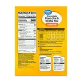 Great Value Complete Pancake & Waffle Mix, Buttermilk, 32 oz - Walmart.com
