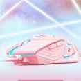 thumbnail image 3 of jesticaly ABS Wired Gaming Mouse Portable Girls Wired 7 Key Programmable 4 Gear Adjustable Low Noise Computer Laptop Mice, 3 of 6
