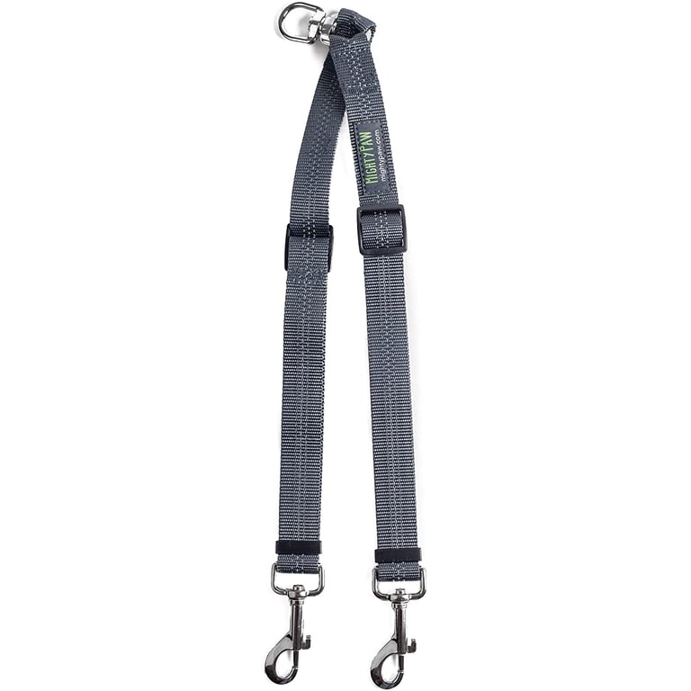 Mighty Paw Double Dog Leash Splitter, Lite, Black photo 6