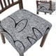 thumbnail image 1 of Juego de 6 fundas de asiento para sillas de comedor SearchI Stretch Grey Lotus, 1 of 9