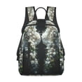 thumbnail image 1 of Balery Floral Angelic White Wings Mochila Ligera para Hombres y Mujeres – Resistente y Impermeable, Ideal para la Escuela, el Trabajo, los Viajes y el Uso Diario, 1 of 7