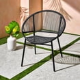 thumbnail image 1 of Chaise empilable en corde d’osier Mainstays, 1 of 7