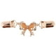 thumbnail image 2 of Cárdigan Clip para El Cuello Broches para El Suéter Clip para Bufanda de Cristal - Estilo 3-Oro rosa Macarena clip de suéter con cadena para mujer, 2 of 8