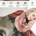 thumbnail image 3 of Orinice Flower Crown Warm Lightweight Blanket Soft Fleece Blankets All Seasons Sofa Decor Gifts - Multiple Sizes Available 50x60in, 3 of 6
