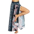 thumbnail image 1 of Women's Summer Fashion Wide Leg Flowy Pants Palazzo Slit Yoga Casual Loose Beach Boho Hippie Bohemian Pilate, 1 of 6