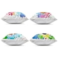 thumbnail image 2 of Stupell Industries Modern Sports Balls Splash Design by Kim Allen Outdoor Printed Pillow (Set of 4), 2 of 6