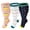 Pink White Black, variant on 3 Pairs Medical Sport Compression Socks - 15-20mmhg Graduated Knee-High Support for Men & Women, Ideal for Soccer, Running, and Nurses