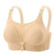 thumbnail image 1 of Ropa Interior Transpirable para Mujeres Sujetadores Cómodos Encaje sin Bordes Recogido Sujetador Delgado Diario, 1 of 3
