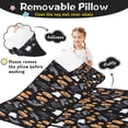 thumbnail image 3 of Halloween Autumn Pattern Toddler Nap Mats for Kids Preschool,50"x20" Sleeping Mat Bag or Kids,Toddler Sleeping Bag,Toddler Nap Mat or Daycare, 3 of 6