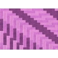 thumbnail image 1 of Ahgly Company Machine Washable Indoor Rectangle Transitional Violet Purple Area Rugs, 8' x 12', 1 of 7