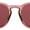 Pink, variant on Sunsentials by Foster Grant Tortoiseshell Square Unisex Sunglasses