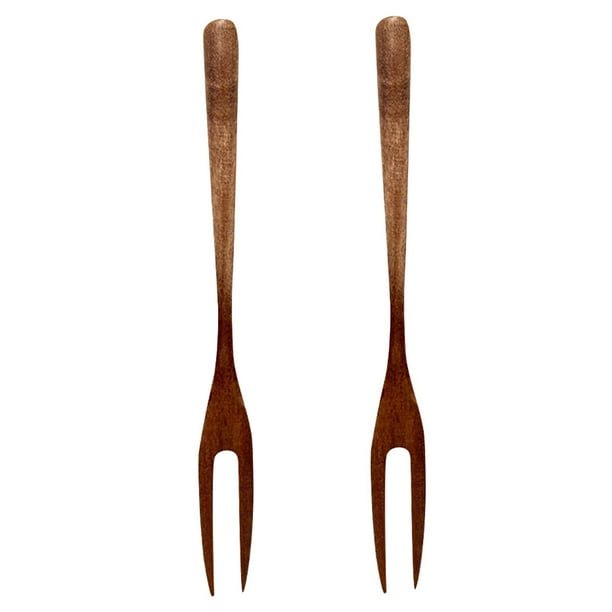 2 tenedores para fruta, tenedores de postre de dos puntas, tenedores para pastelería, tenedores para aceitunas, tenedores para cóctel.