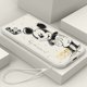 thumbnail image 1 of Disney-funda de Mickey y Minnie Love para Samsung Galaxy, carcasa con cuerda líquida para modelos A73, A53, A33, A52, A32, A22, A71, A51, A21S, A03S, 4G y 5G, 1 of 4