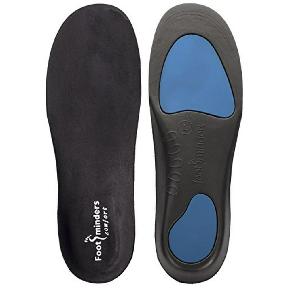 Comfort Arch Support Insoles for Sport Shoes & Work Boots Large by Footminders - Walmart.com