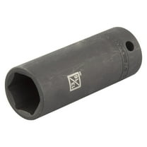 Steelman Pro 6 Point 13/16 in. Deep Impact Socket, 1/2 in. Drive 78275