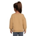 thumbnail image 4 of Garanimals Toddler Girl French Terry Graphic Sweatshirt, Sizes 12M-5T, 4 of 6